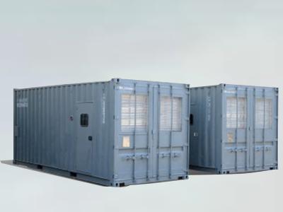 Groupe électrogène diesel en conteneur